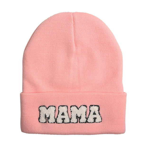 Mama Beanie | Trendy Ladies Cotton Knit Beanie Baby Vibes & Co.