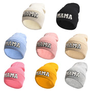 Mama Beanie | Trendy Ladies Cotton Knit Beanie Baby Vibes & Co.