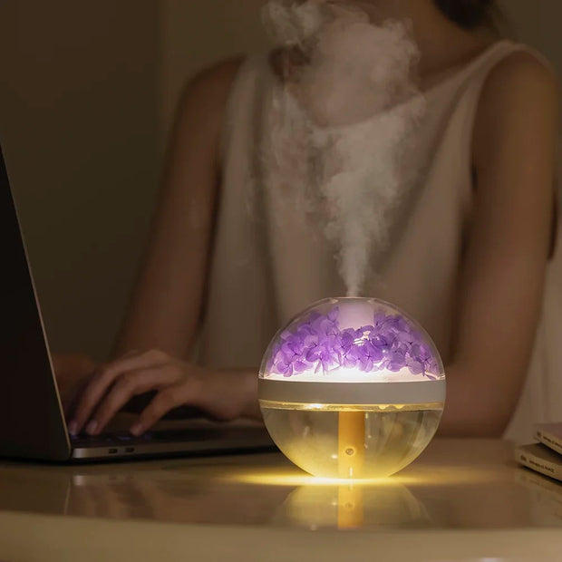 GlowMist LED Humidifier – Color-Changing & Hydrating for Home & Office – Portable USB Rechargeable Baby Vibes & Co.