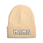 Mama Beanie | Trendy Ladies Cotton Knit Beanie Baby Vibes & Co.