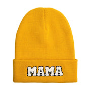 Mama Beanie | Trendy Ladies Cotton Knit Beanie Baby Vibes & Co.